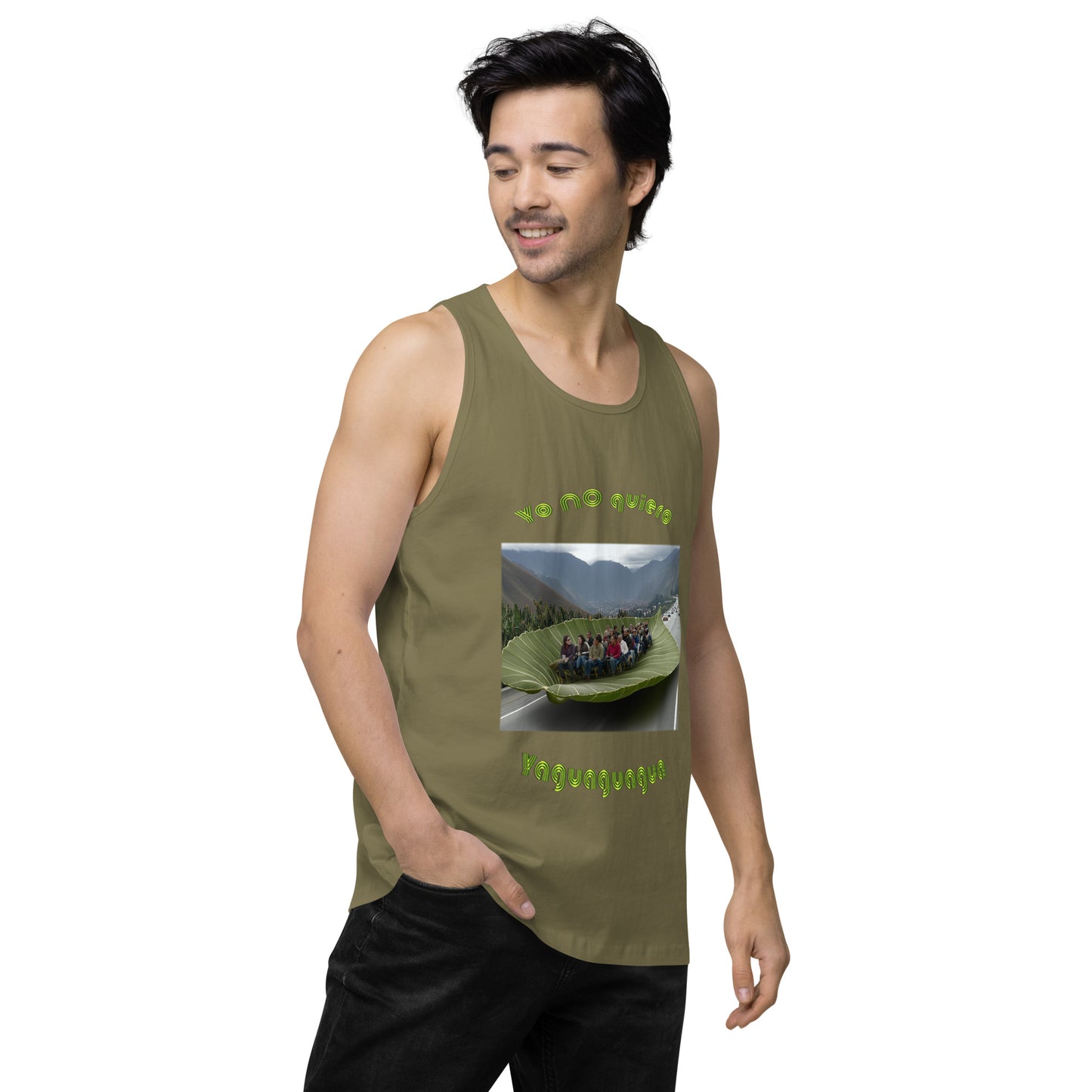 Yo no quiero Yaguaguagua tank top